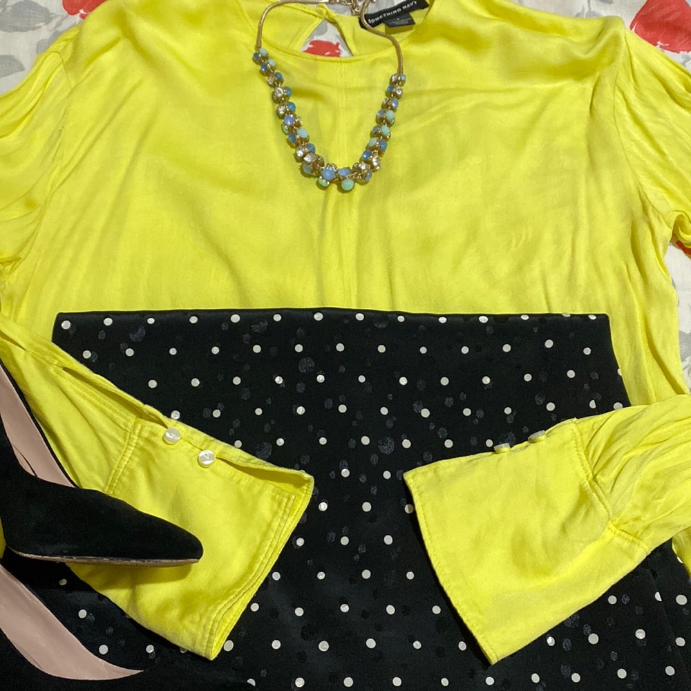 Something Navy Blouse - image 1